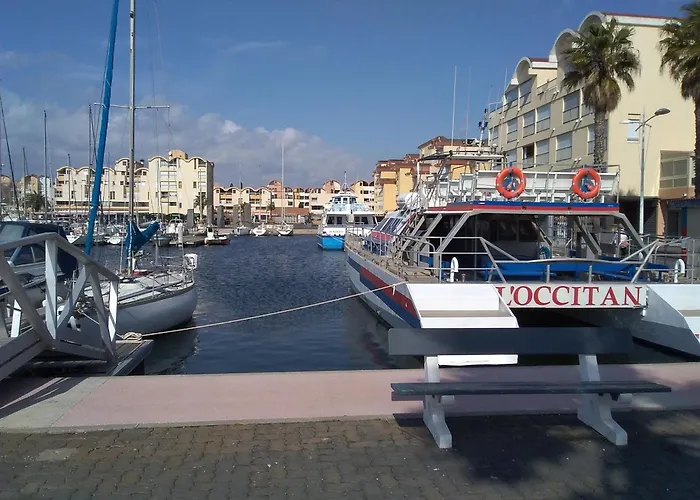 Lejlighed T2 A Gruissan, Rdc, A 150m, Parking, 4-5 Pers - Fr-1-796-72 Gruissan